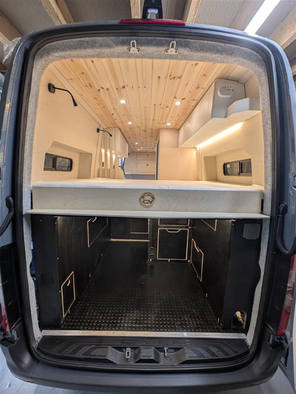Rear garage storage